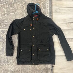 Supreme Ventile Parka S/S 2009 Black Rain Jacket L  Vtg